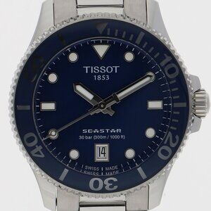 TISSOT T120.210.11.041.00 SEASTAR blue SS QZ